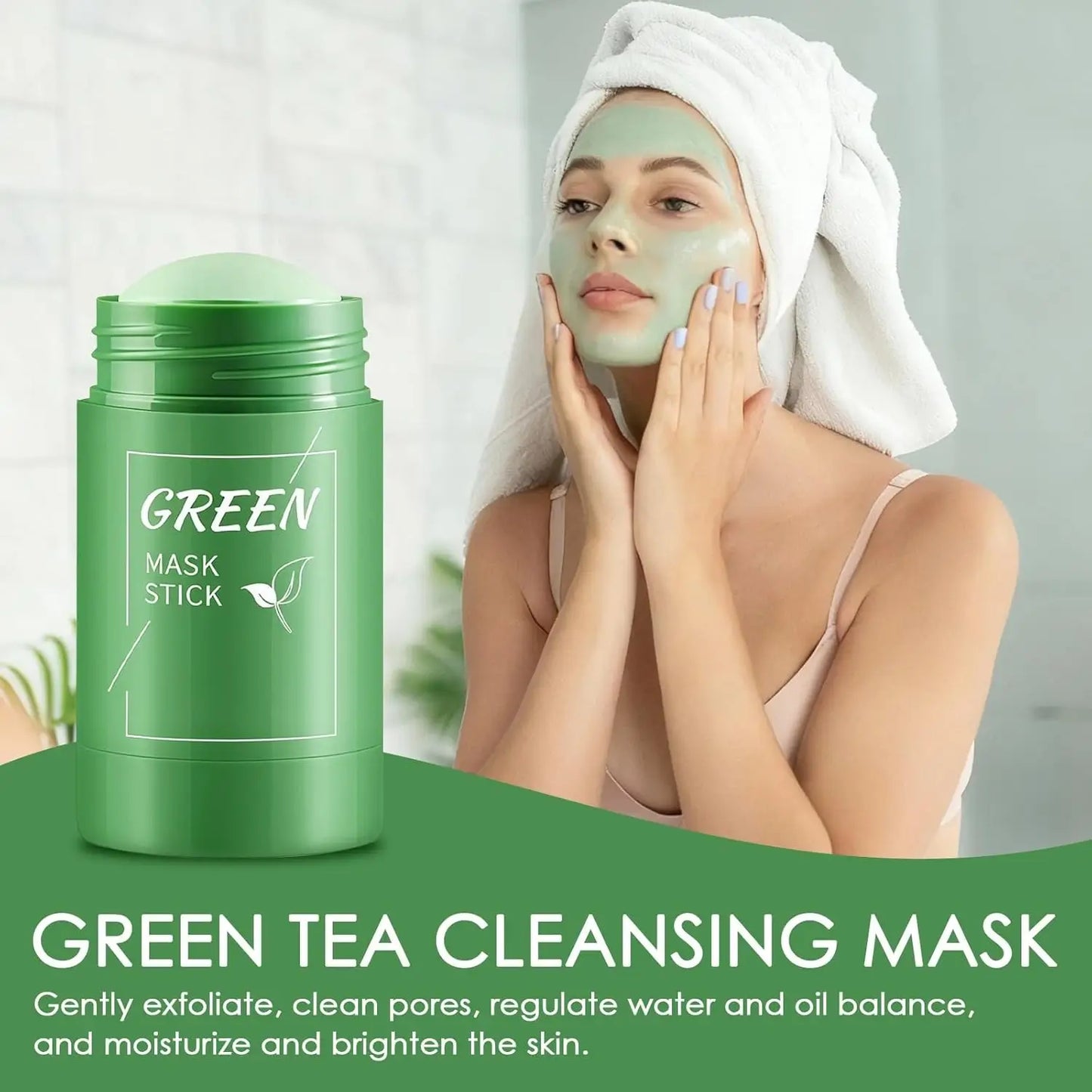 Masque Stick Green – Nettoyage Profond & Anti-Points Noirs