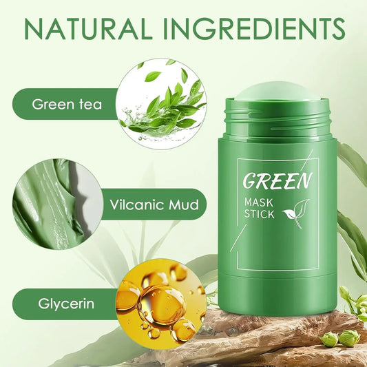 Masque Stick Green – Nettoyage Profond & Anti-Points Noirs