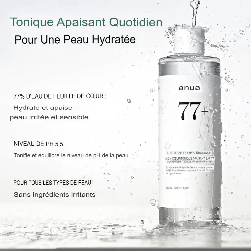 ANUA Heartleaf 77% Tonique apaisant 250ml