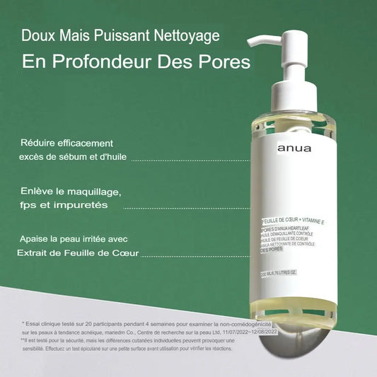 ANUA Heartleaf Huile Nettoyante 200ml