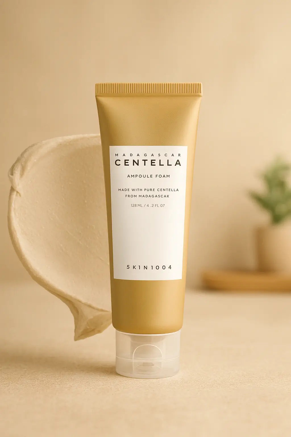  un nettoyant riche et moussant qui élimine efficacement le maquillage 