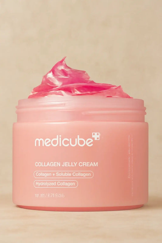 Crème gelée au collagène hydrolysé
