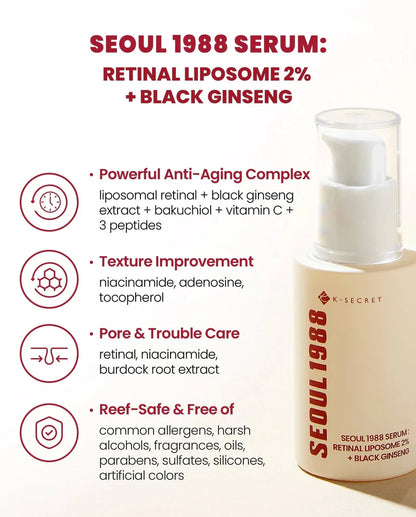 K-Secret Seoul 1988 Sérum 30ml