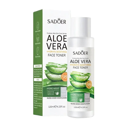 SADOER Aloe Vera Hydrate Soothing Face Toner / Tonique Hydratant & Apaisant 120 ml